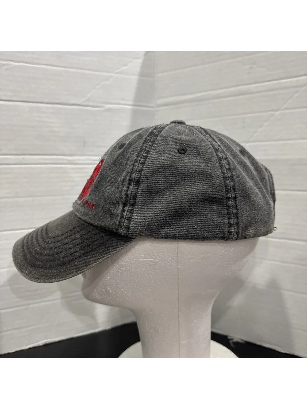 Camp Read Brant Lake New York Curtis S Read Scout Adrirondacts Gray Baseball Cap